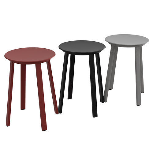 Revolver Stool 3D model