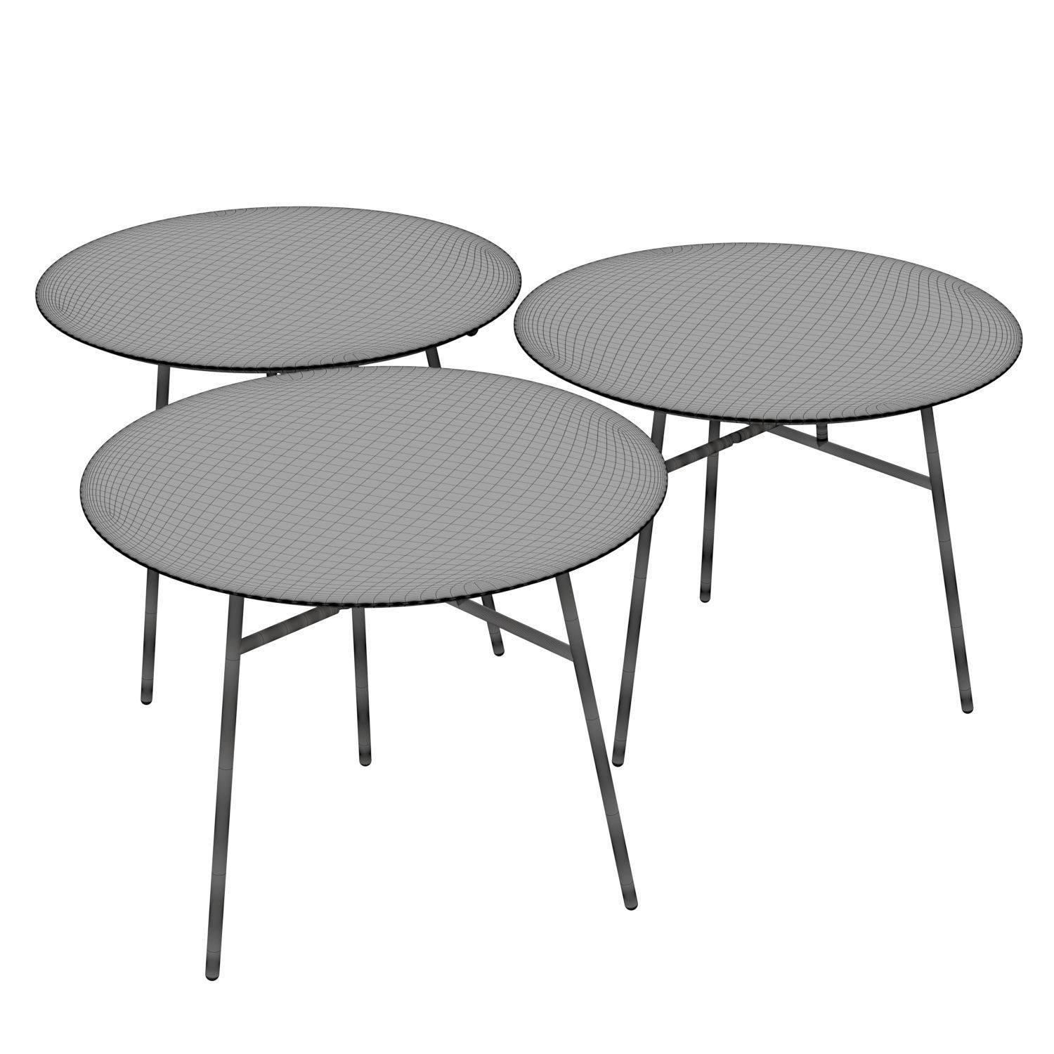 Tilt Top Table 3D model_4