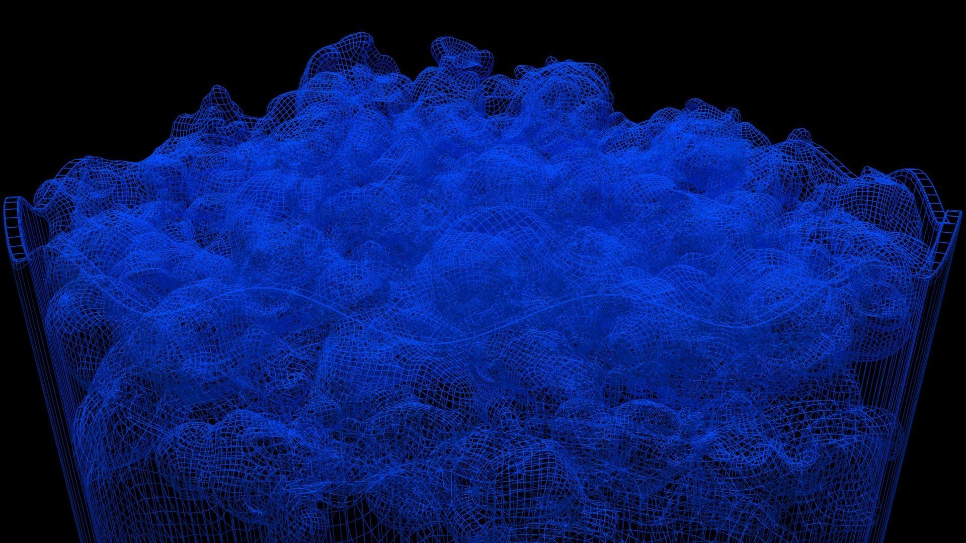 Popcorn buckets 3D model_8