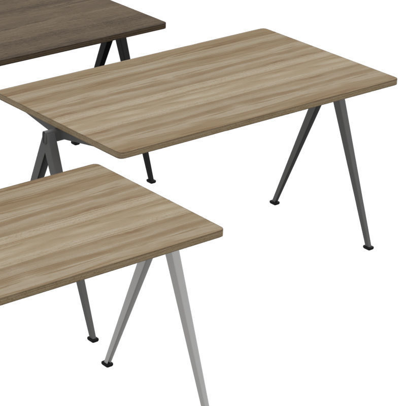 Pyramid Table 01 3D model_2