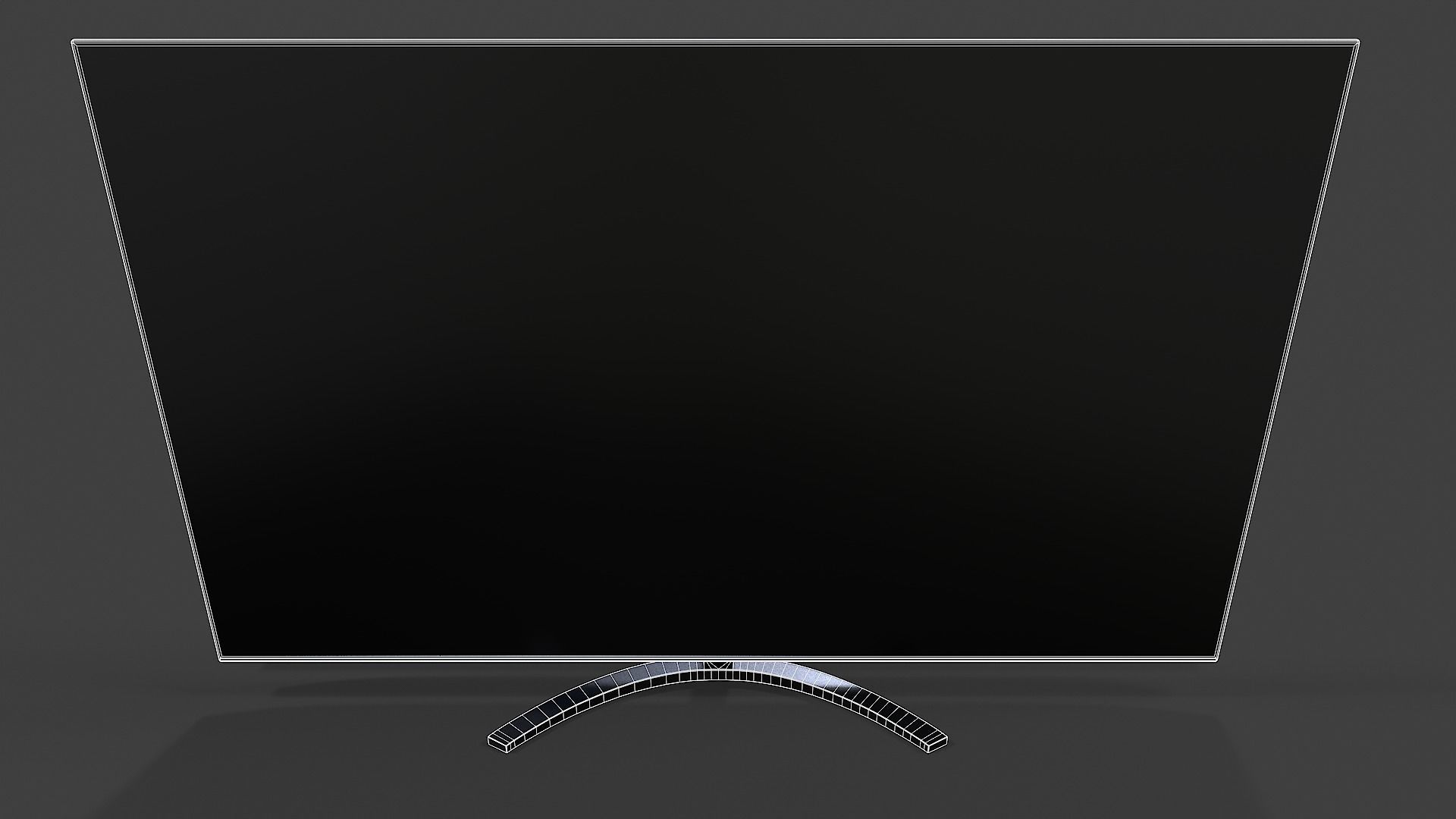 Televisions Collection - Low Poly tall lamp _36