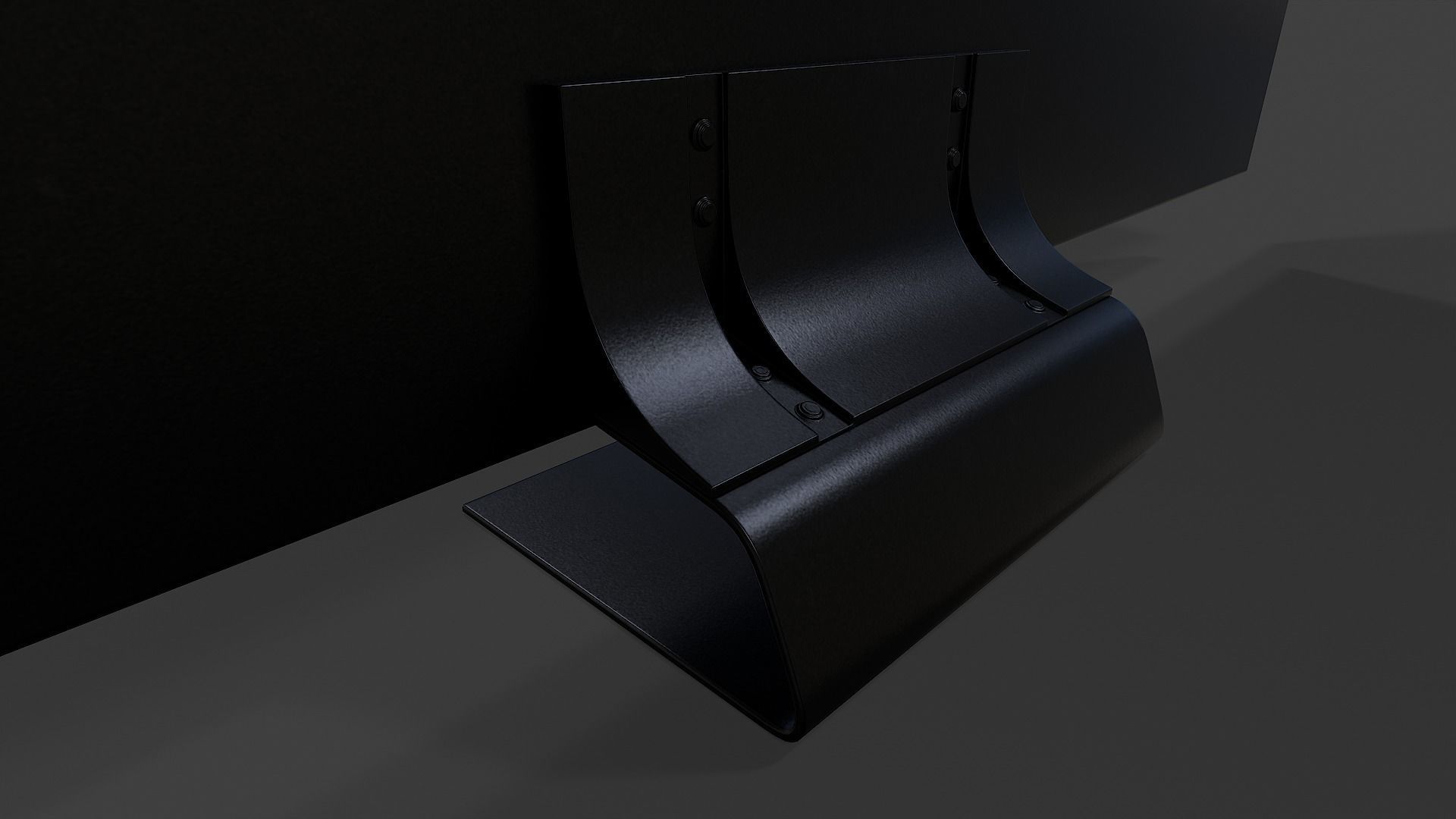 Televisions Collection - Low Poly tall lamp _13