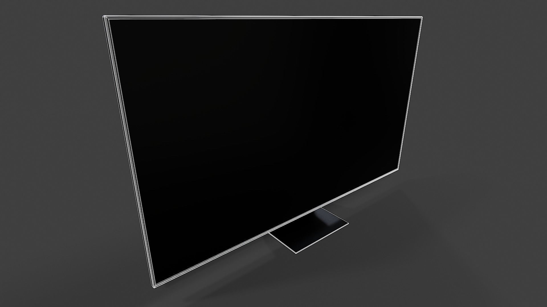 Televisions Collection - Low Poly tall lamp _4