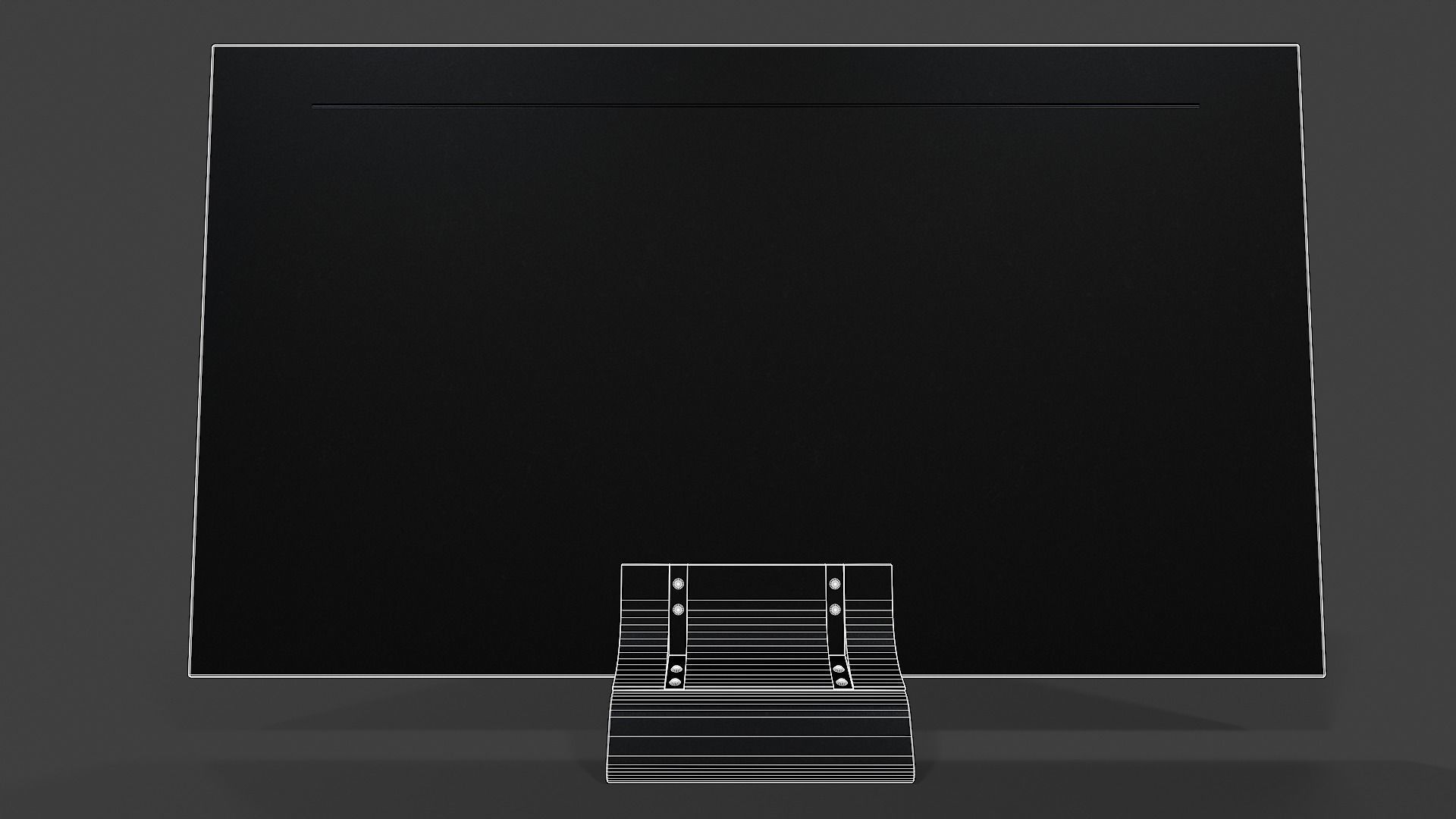 Televisions Collection - Low Poly tall lamp _10