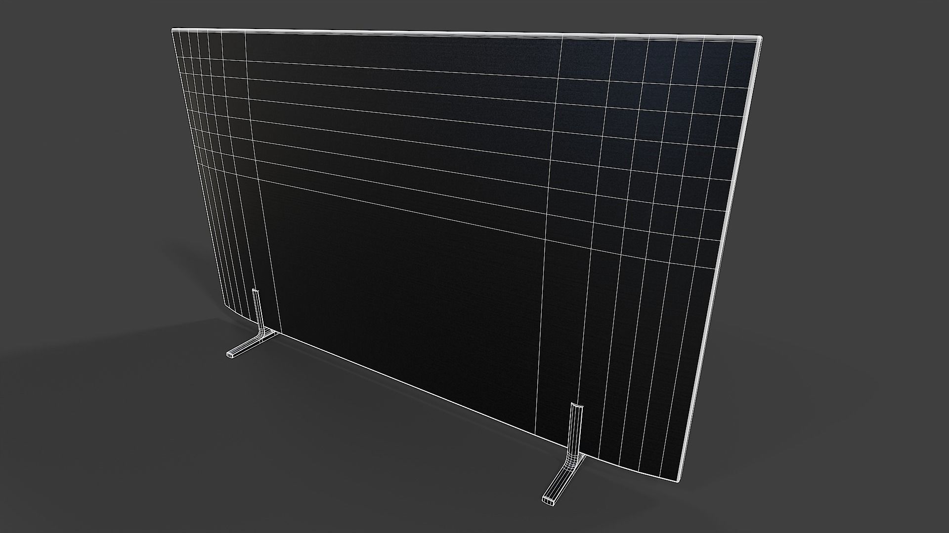 Televisions Collection - Low Poly tall lamp _43