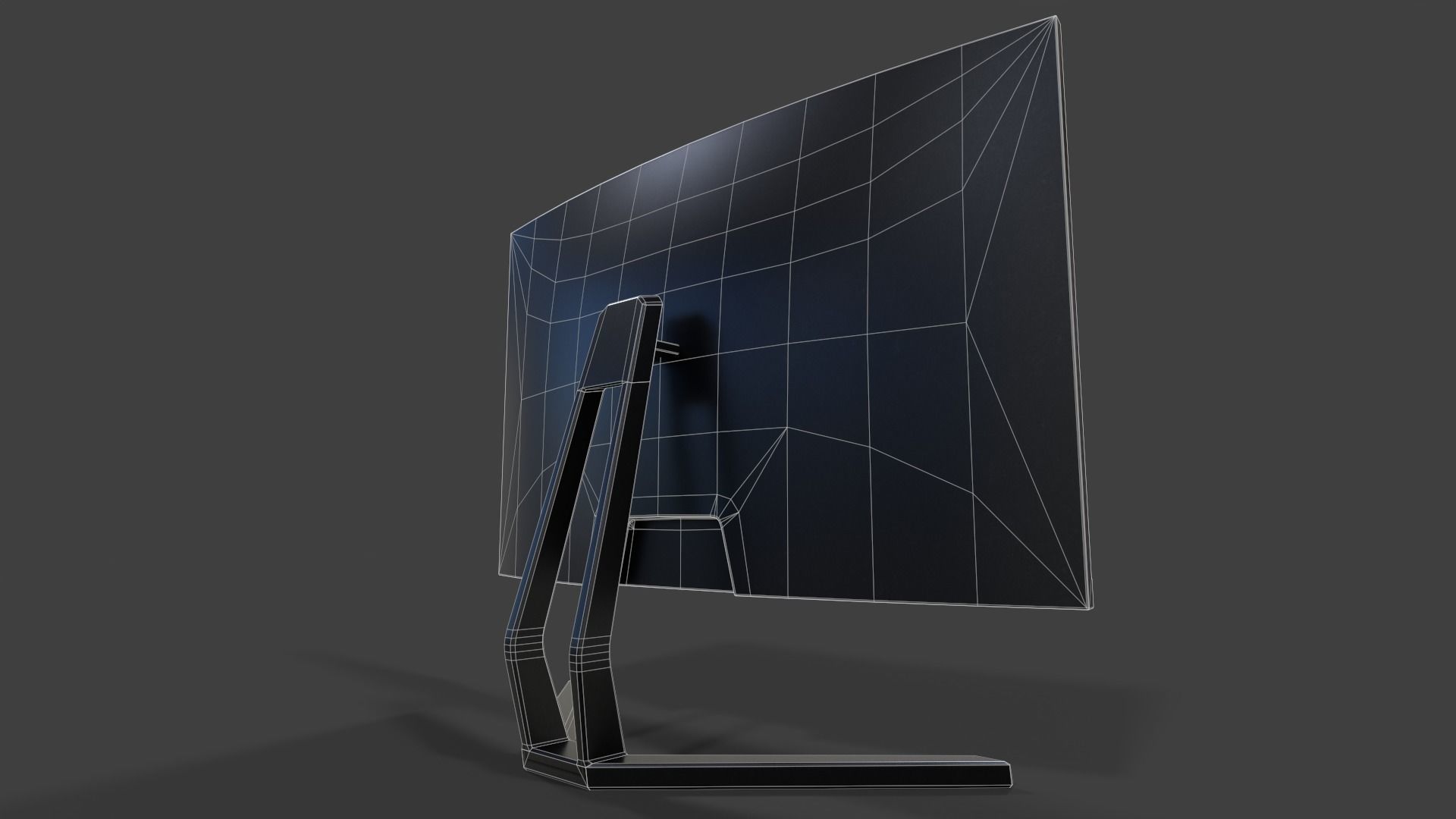 Monitors Collection - Low Poly samsung uhd tv _44