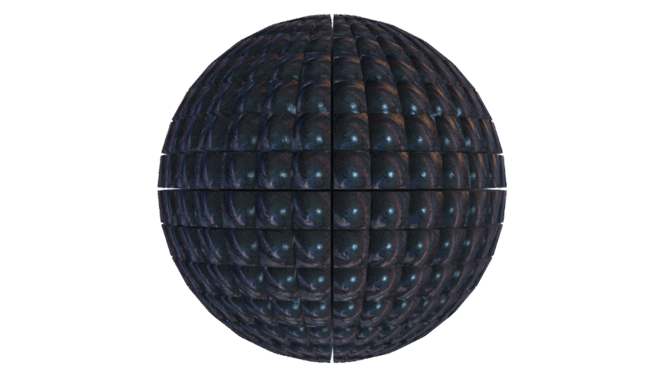 Sci Fi Ball Collection 3D model_19