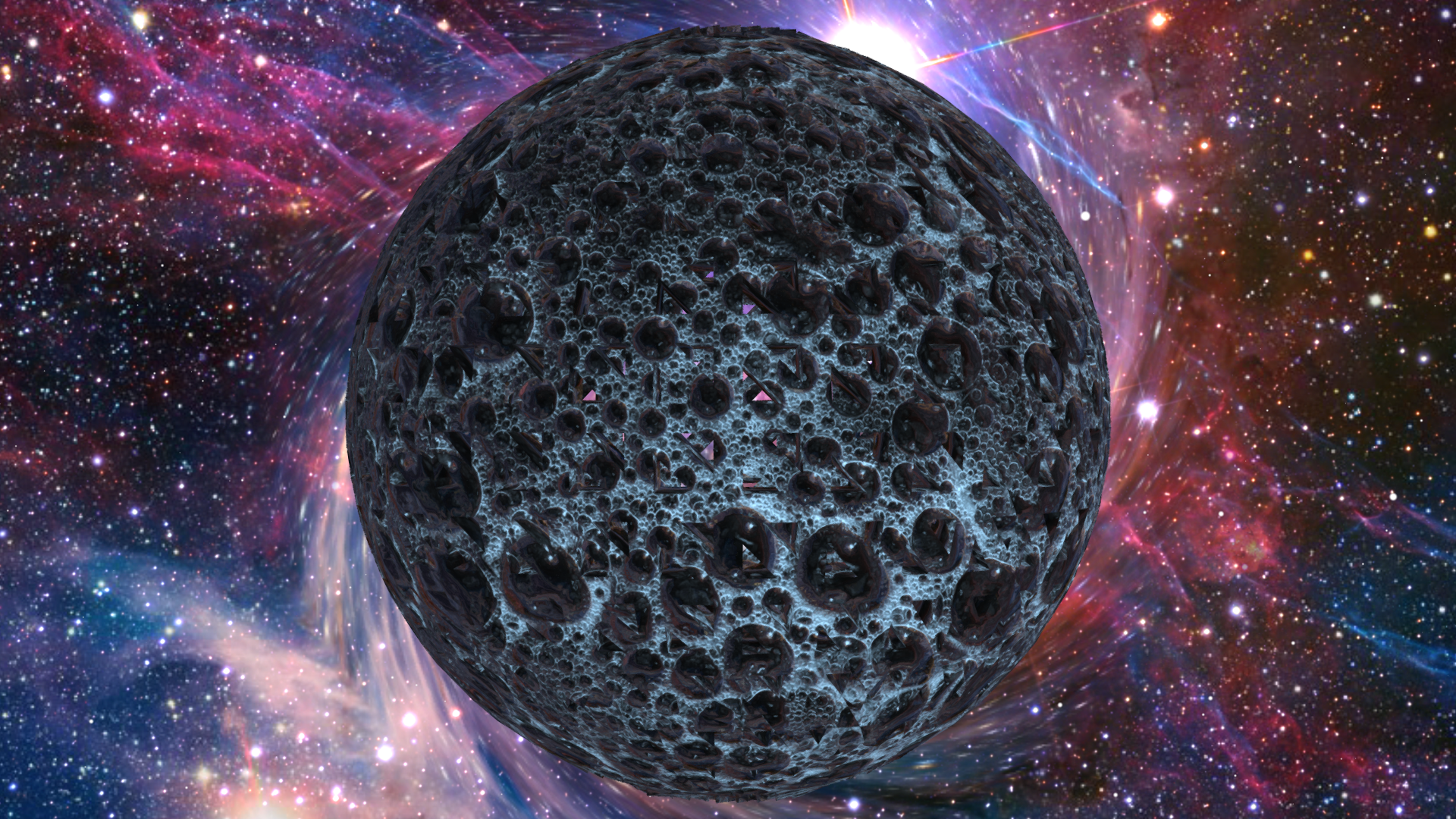 Sci Fi Ball Collection 3D model_1