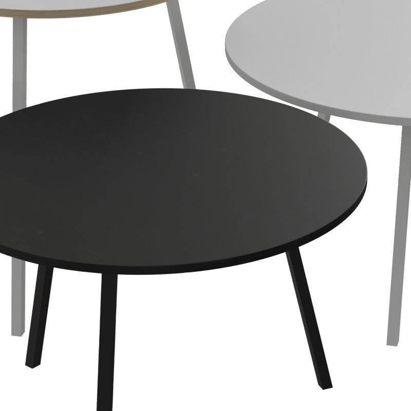 Loop Stand Round Table 3D model_3