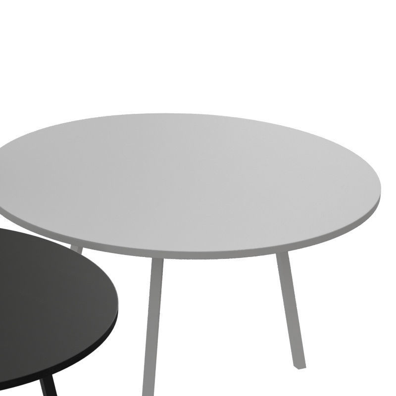 Loop Stand Round Table 3D model_2