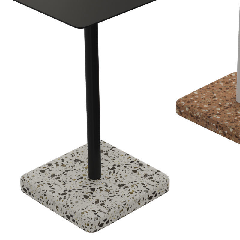Terrazzo Table 3D model_3