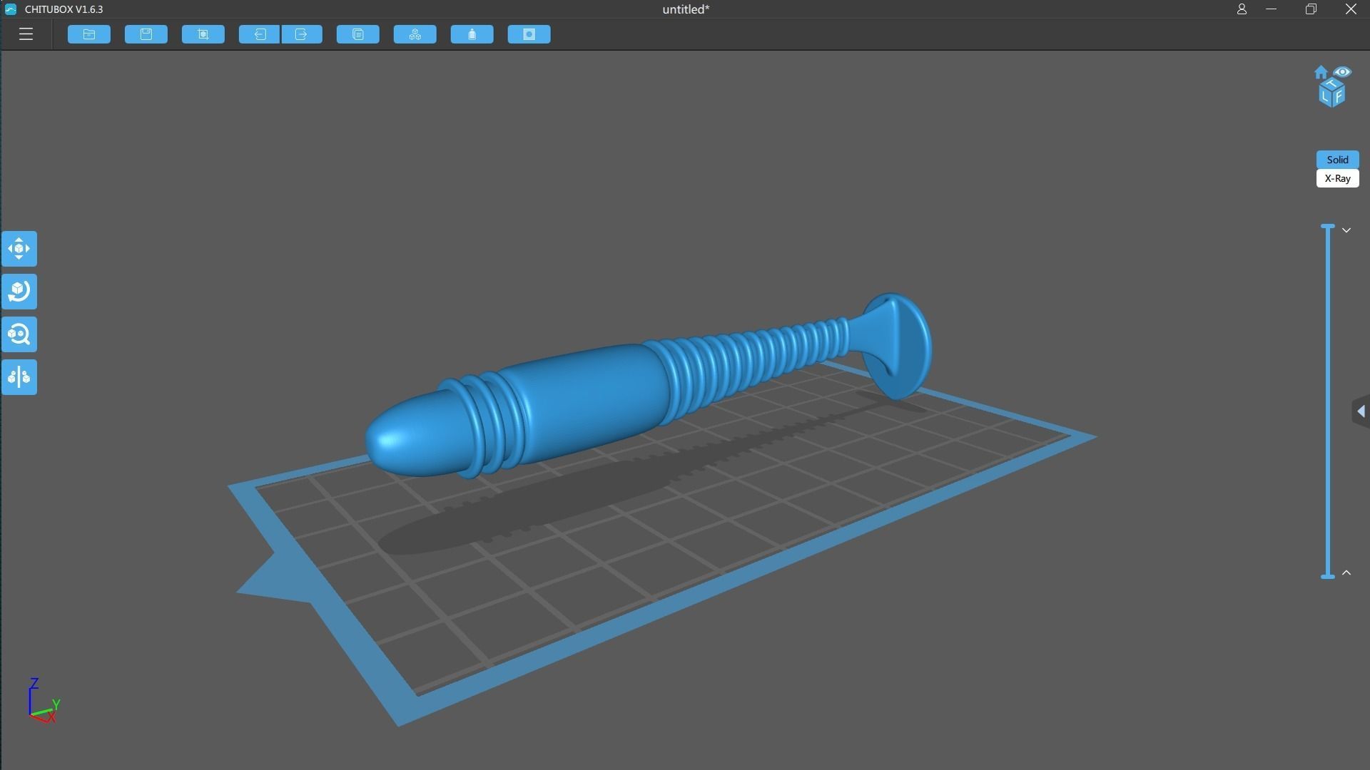 Soft plastic fishing lure v3 3D print model_15