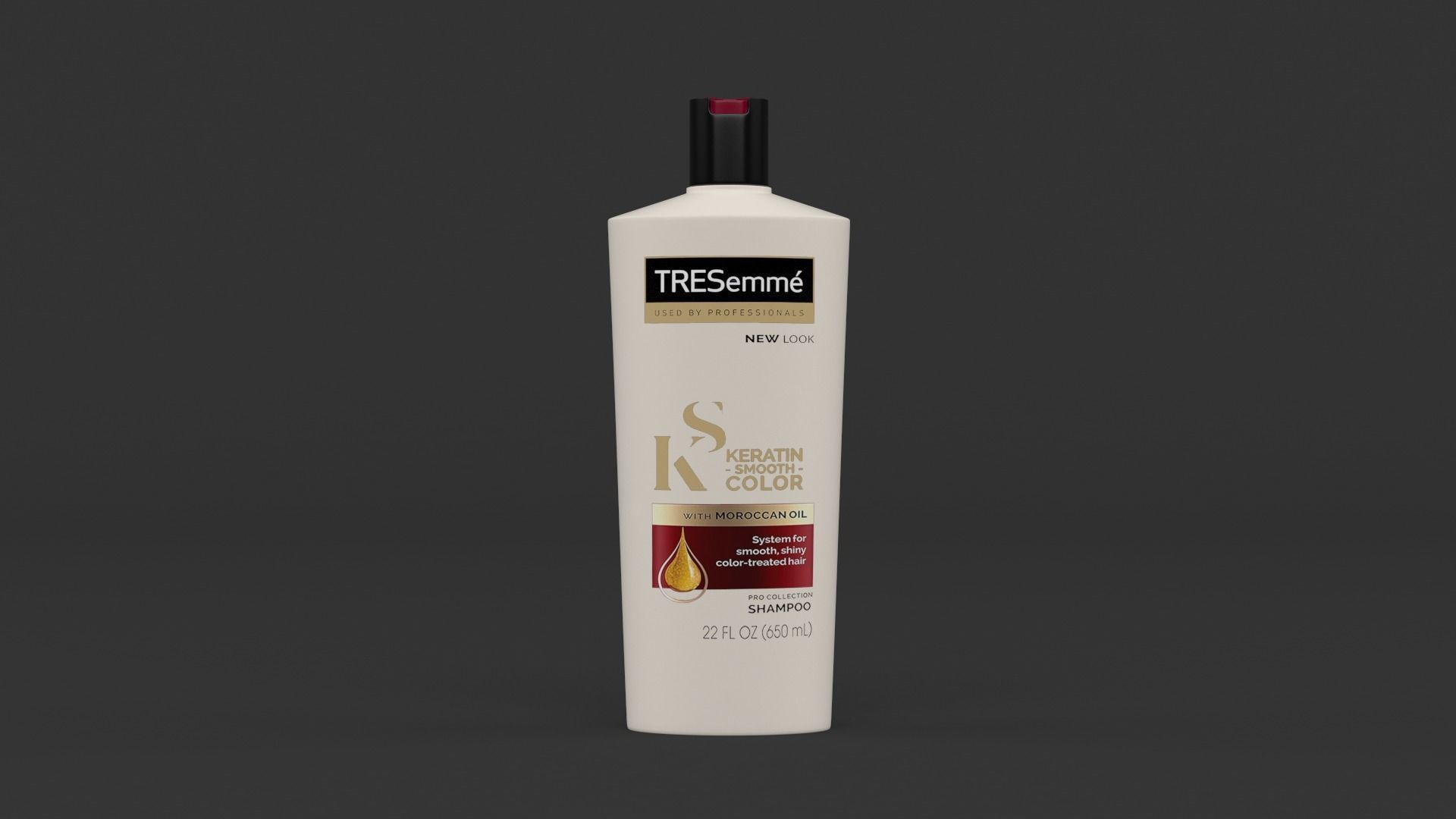 TRESemme Collection bottle of hair conditioner 3D model_7