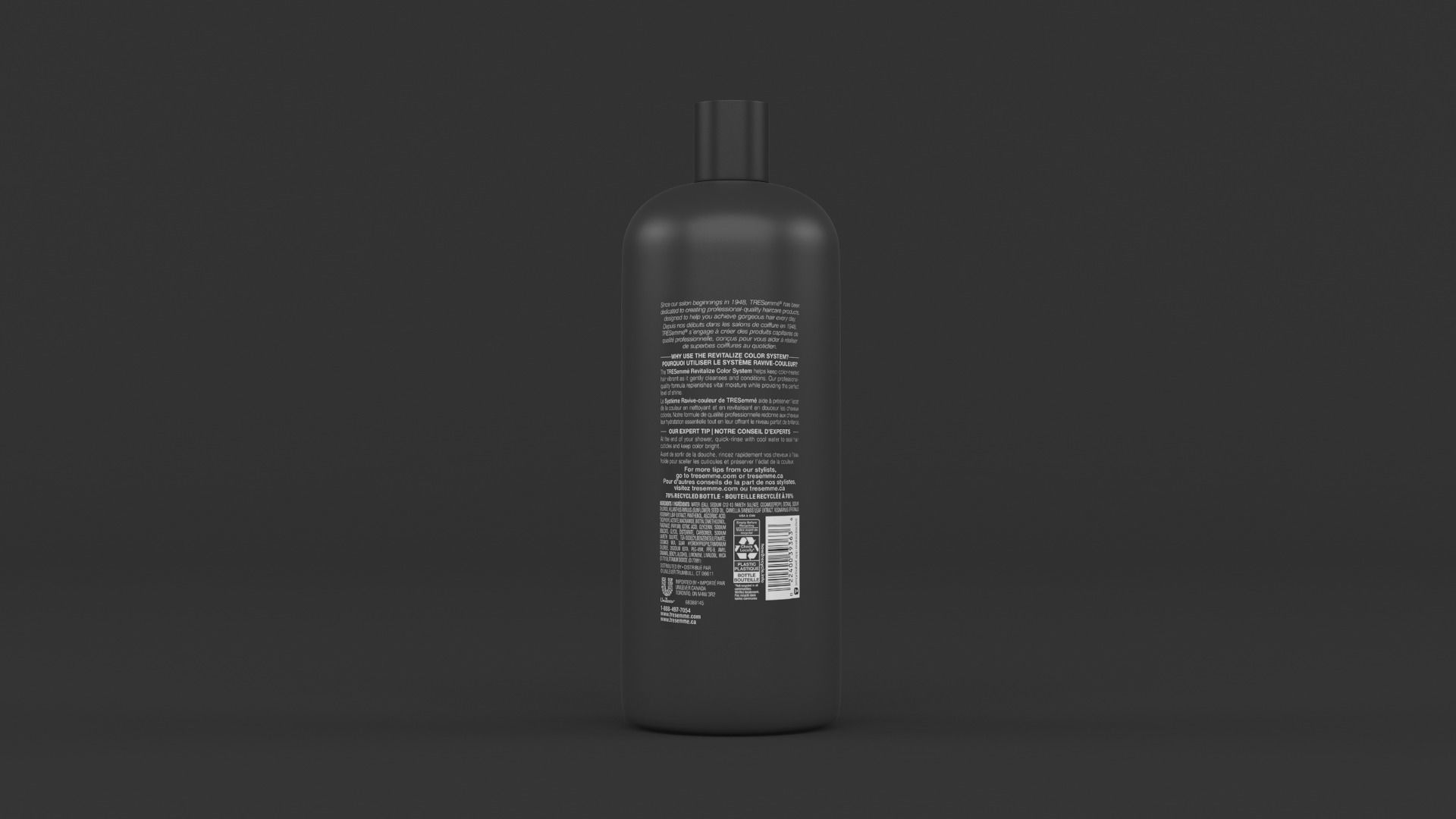 TRESemme Collection bottle of hair conditioner 3D model_20