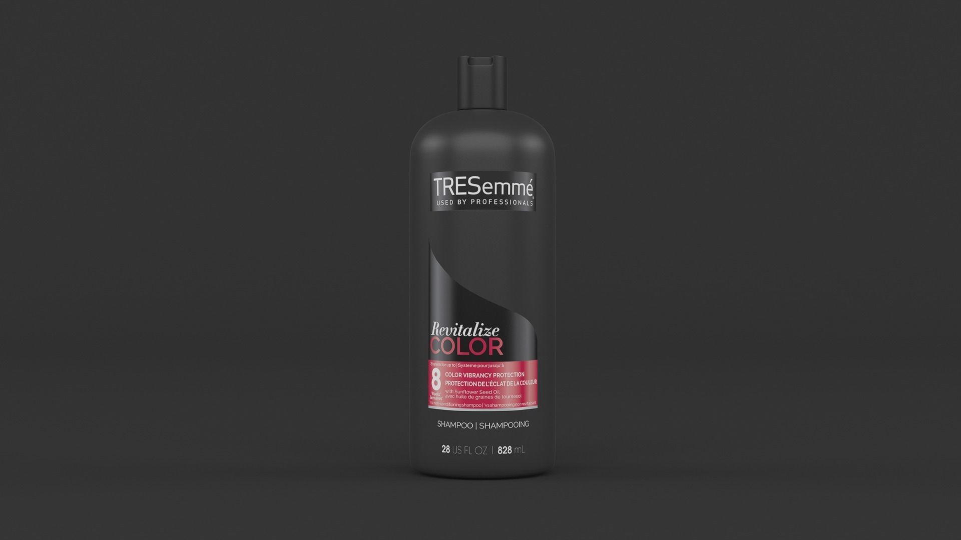 TRESemme Collection bottle of hair conditioner 3D model_19