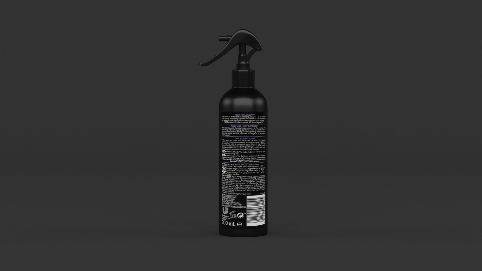 TRESemme Collection bottle of hair conditioner 3D model_23