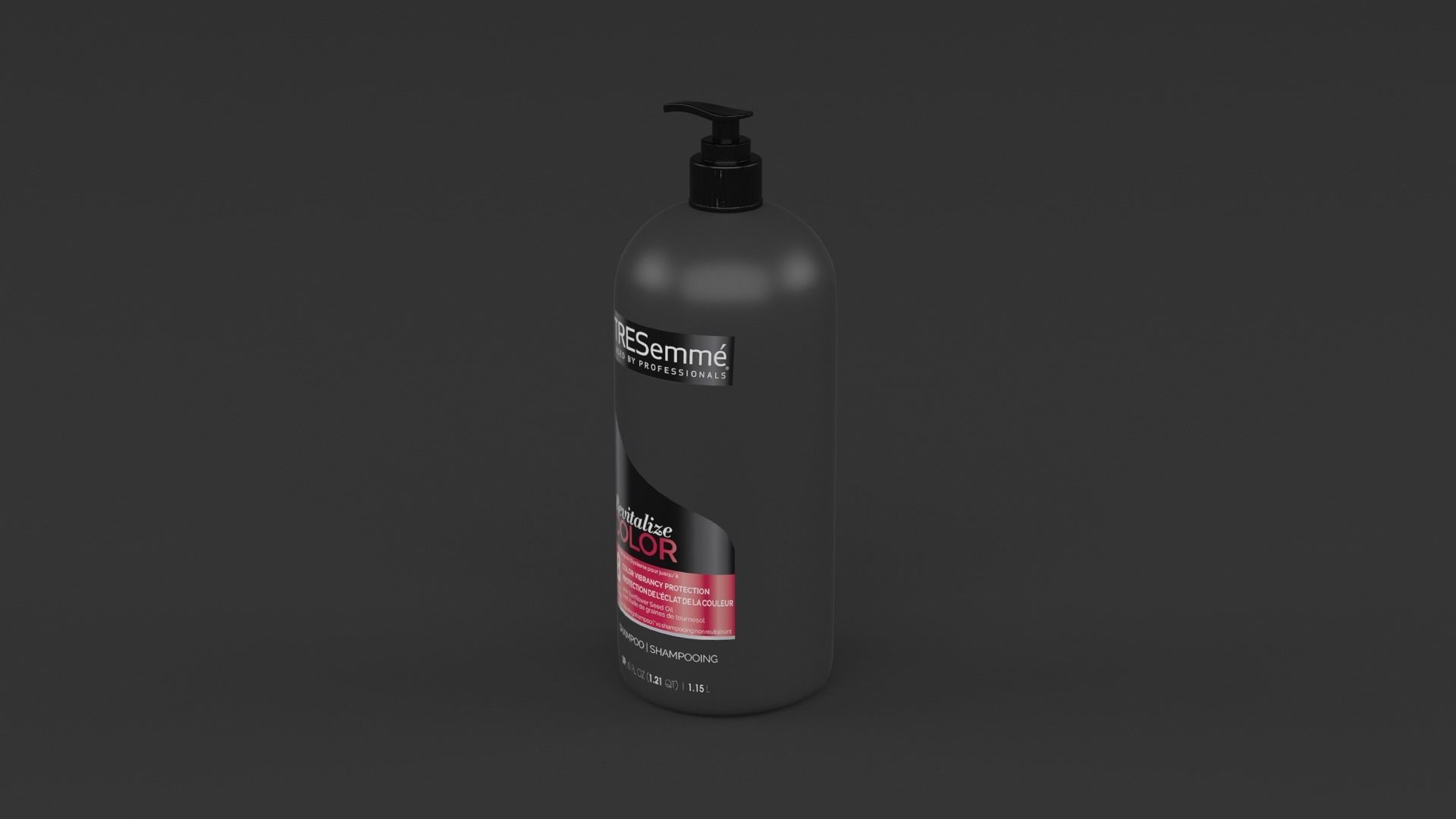 TRESemme Collection bottle of hair conditioner 3D model_6