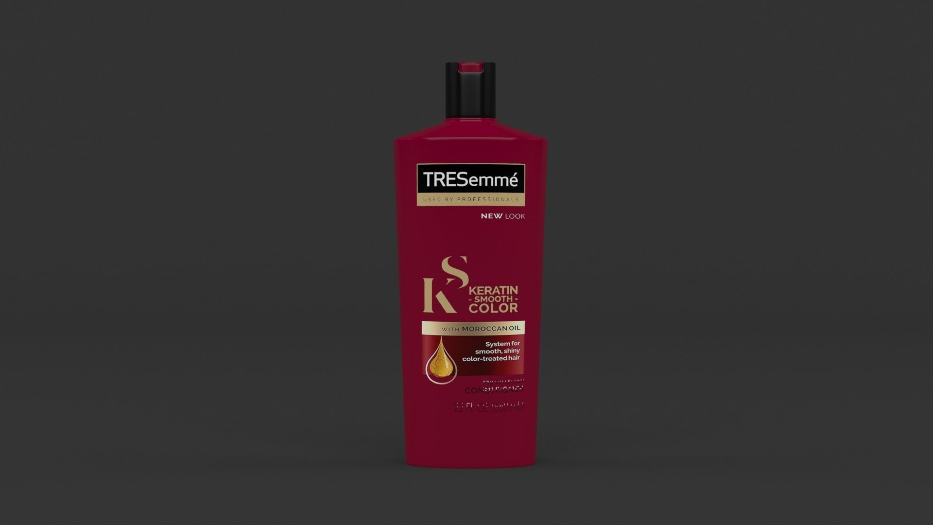 TRESemme Collection bottle of hair conditioner 3D model_1