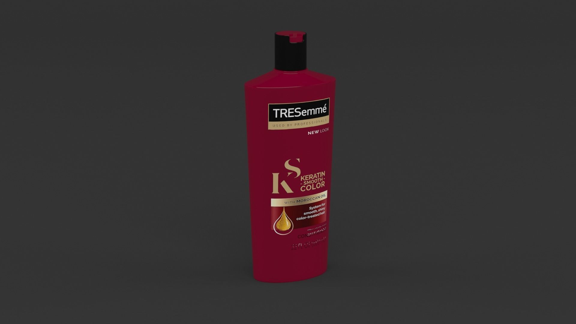 TRESemme Collection bottle of hair conditioner 3D model_3