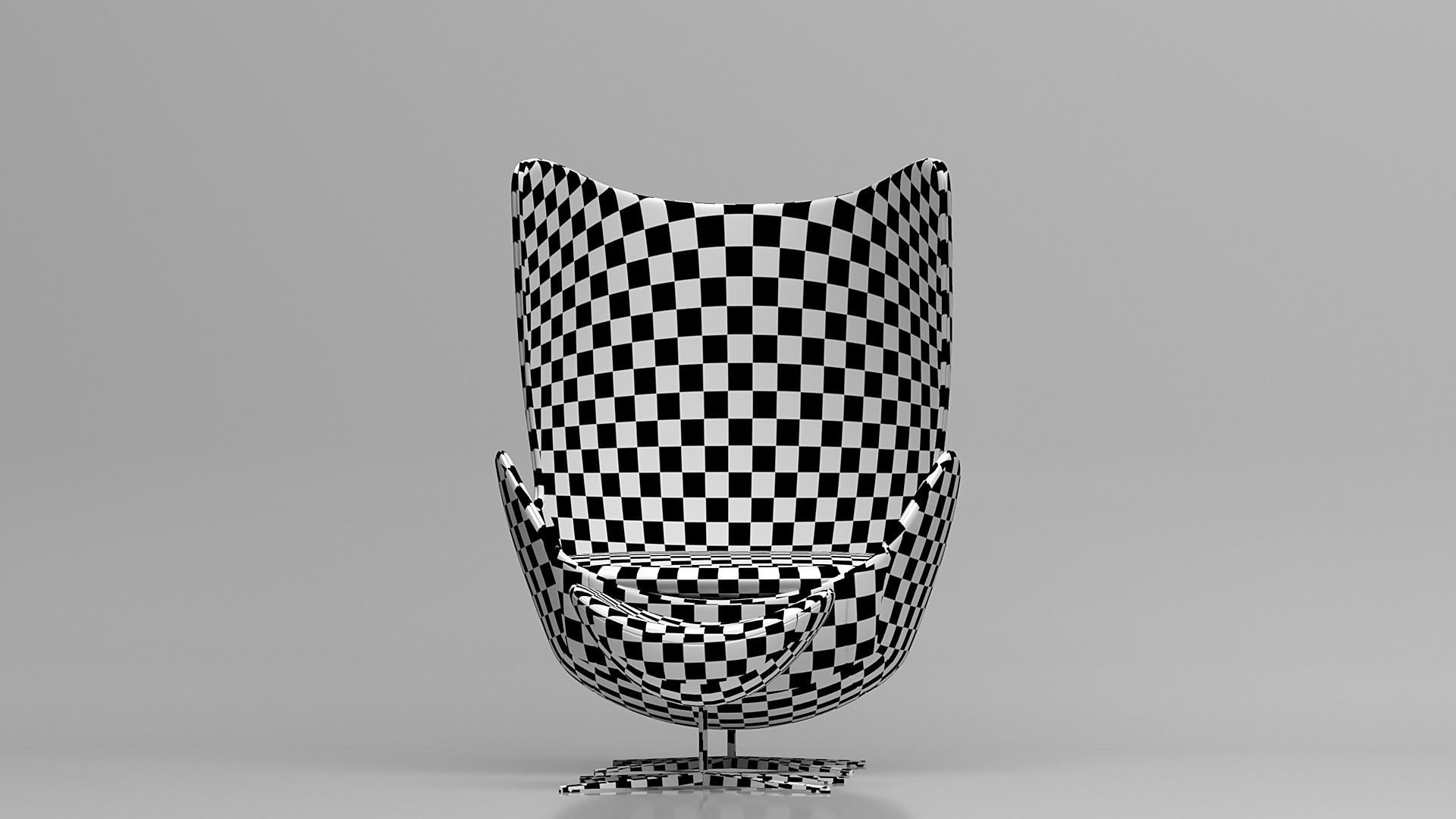 Egg Chair 3D model_10
