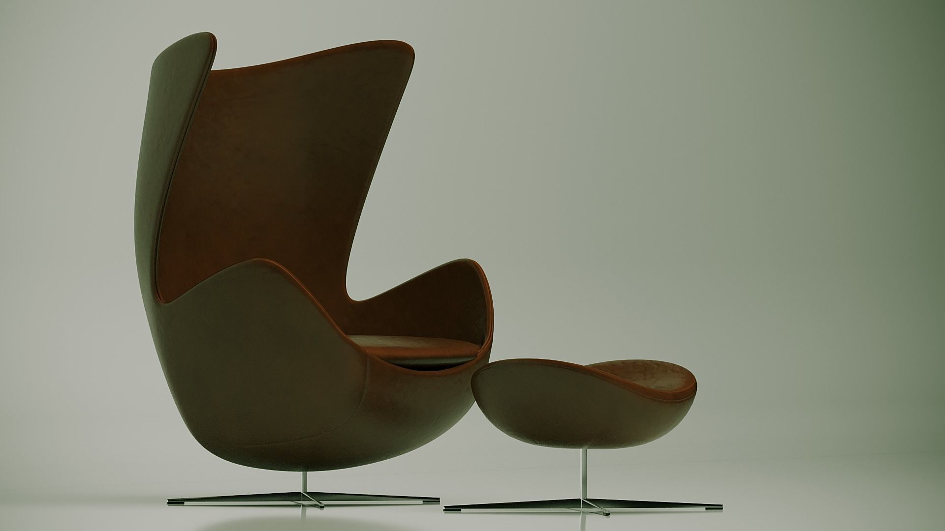 Egg Chair 3D model_1