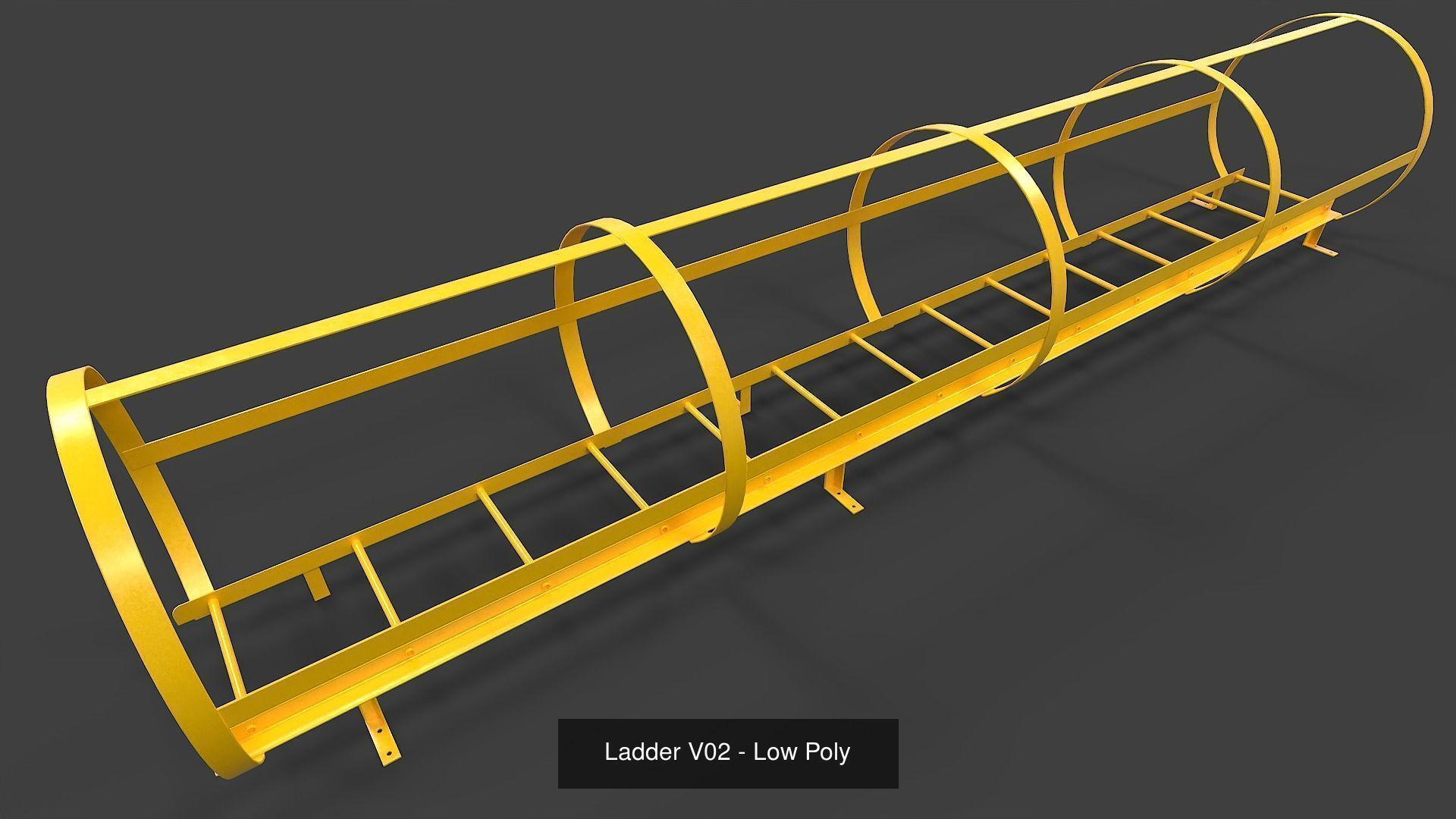 Ladders Collection - Low Poly ladder _2