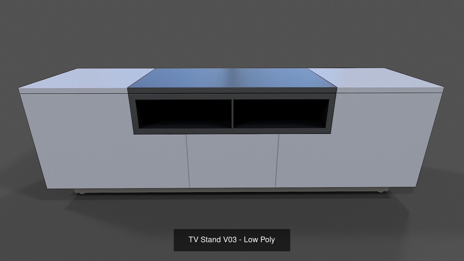 TV Stands Collection - Low Poly _3