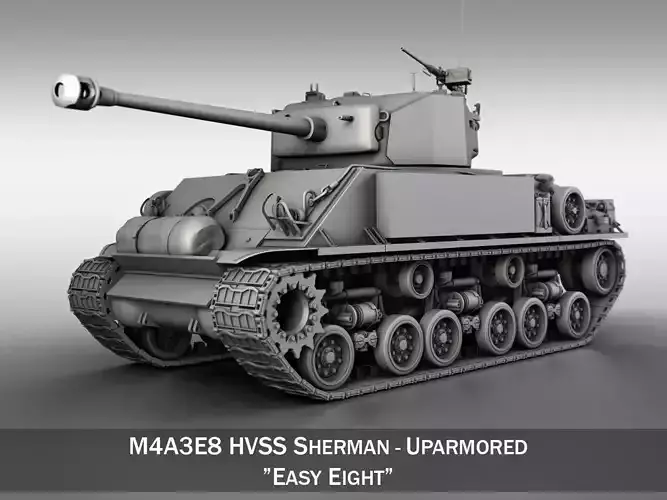 M4A3E8 HVSS Sherman - Uparmored 