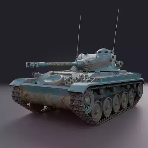 AMX-13 FL11 PBR Model 3D model