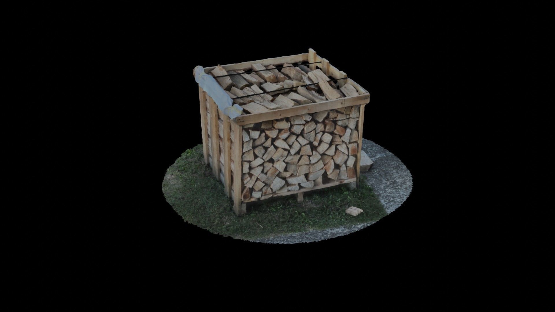 Wood Heap - Scanned 3D model_61