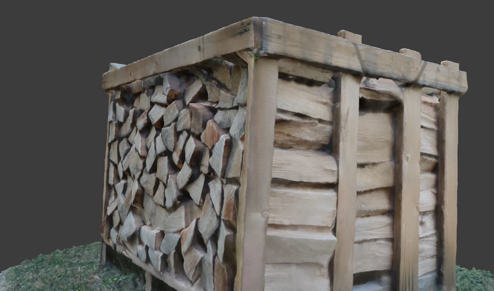 Wood Heap - Scanned 3D model_9