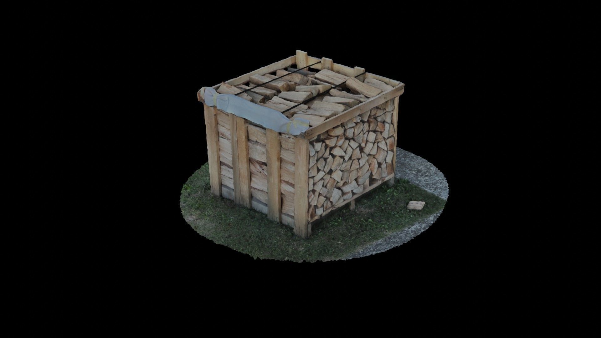 Wood Heap - Scanned 3D model_78