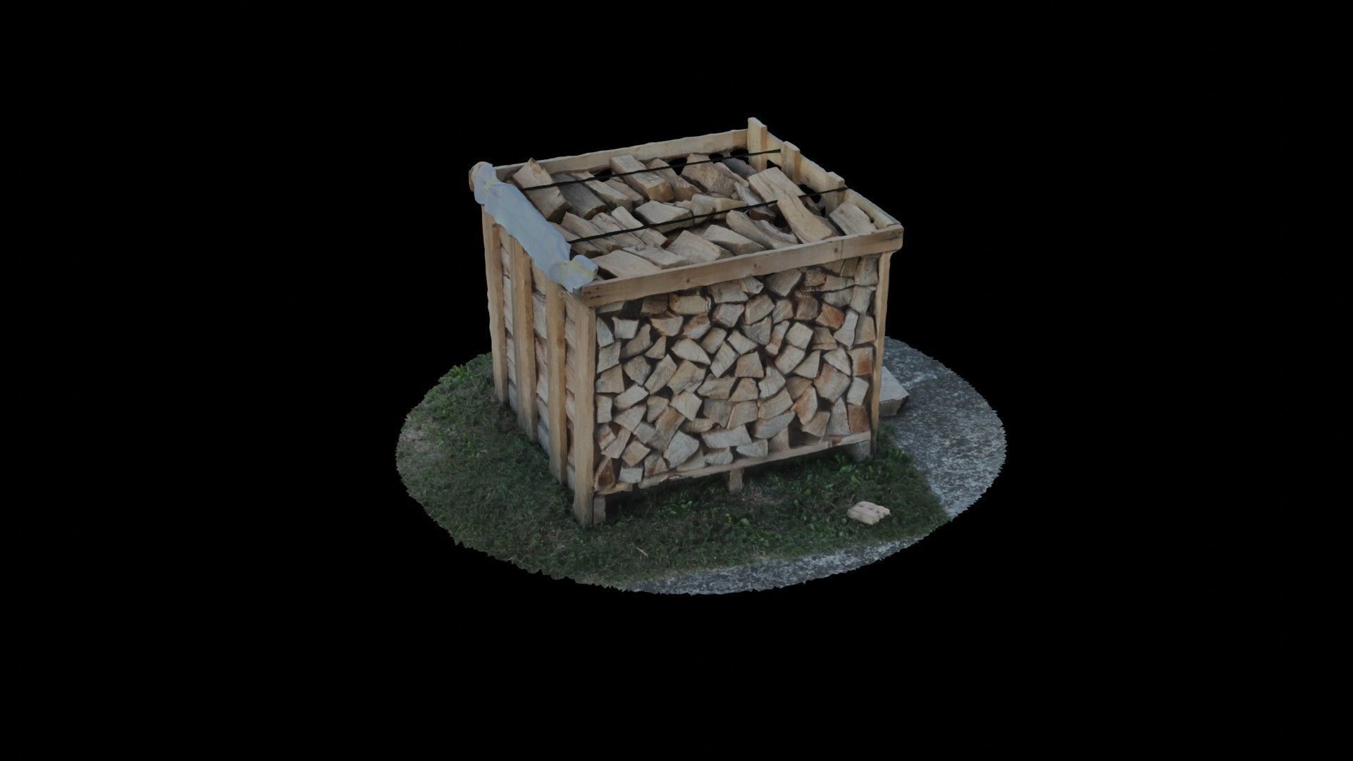 Wood Heap - Scanned 3D model_60