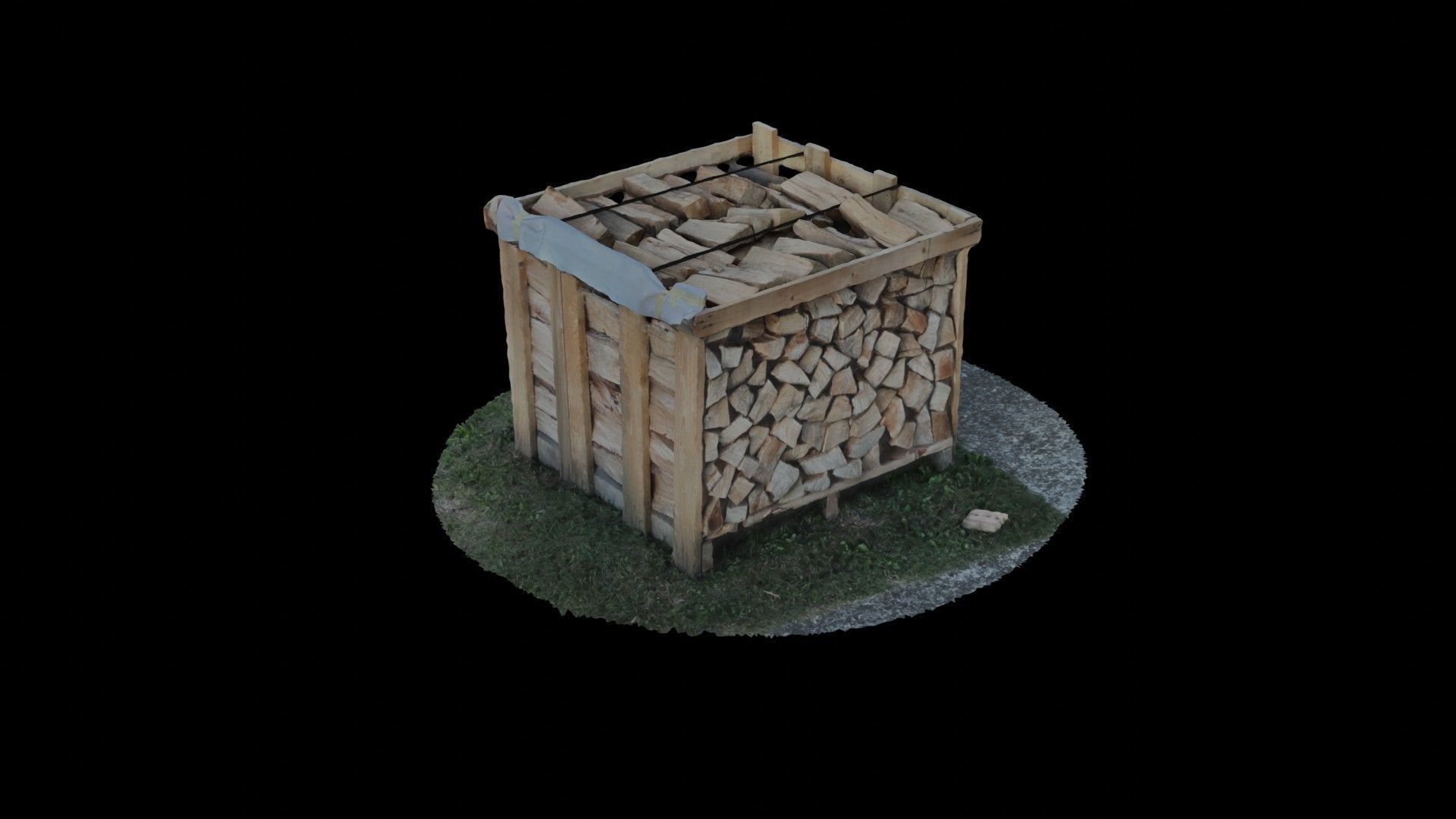 Wood Heap - Scanned 3D model_70
