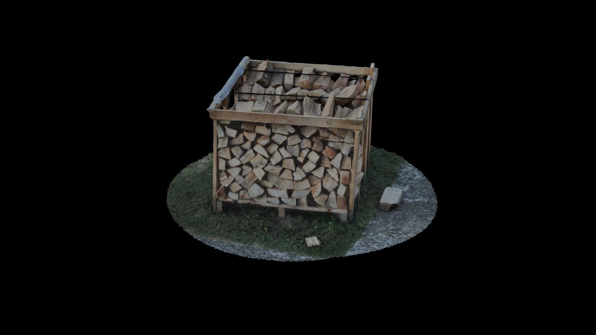 Wood Heap - Scanned 3D model_30