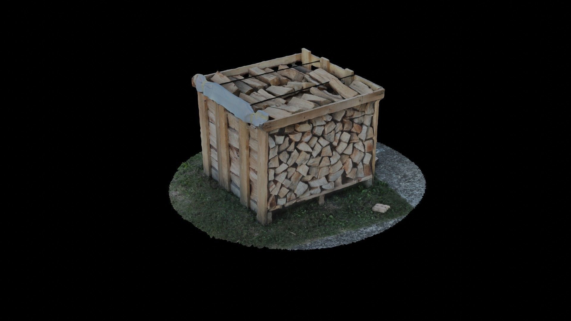Wood Heap - Scanned 3D model_71