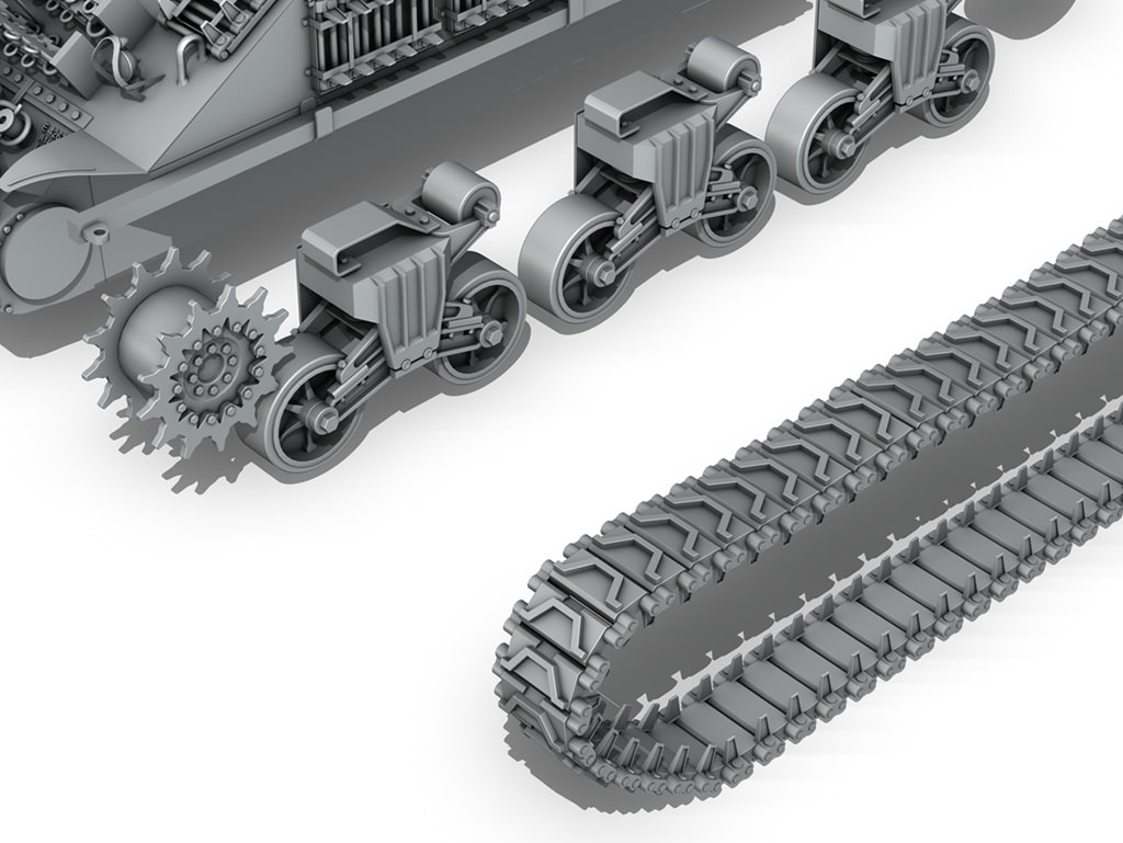 M4 Sherman ARV  3D model_10