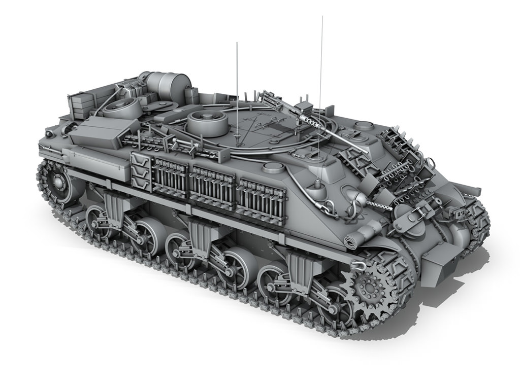 M4 Sherman ARV  3D model_2