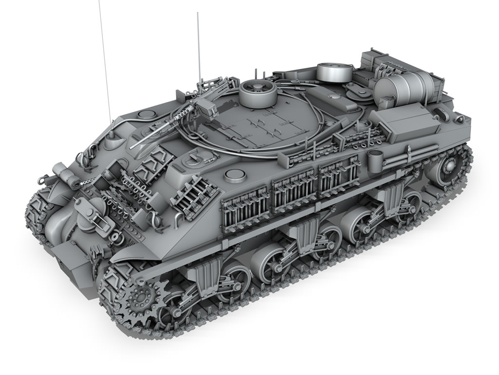 M4 Sherman ARV  3D model_5