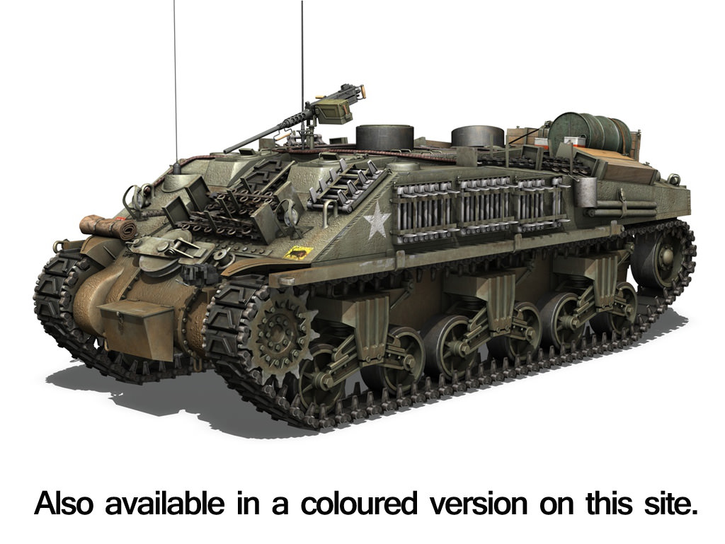 M4 Sherman ARV  3D model_12