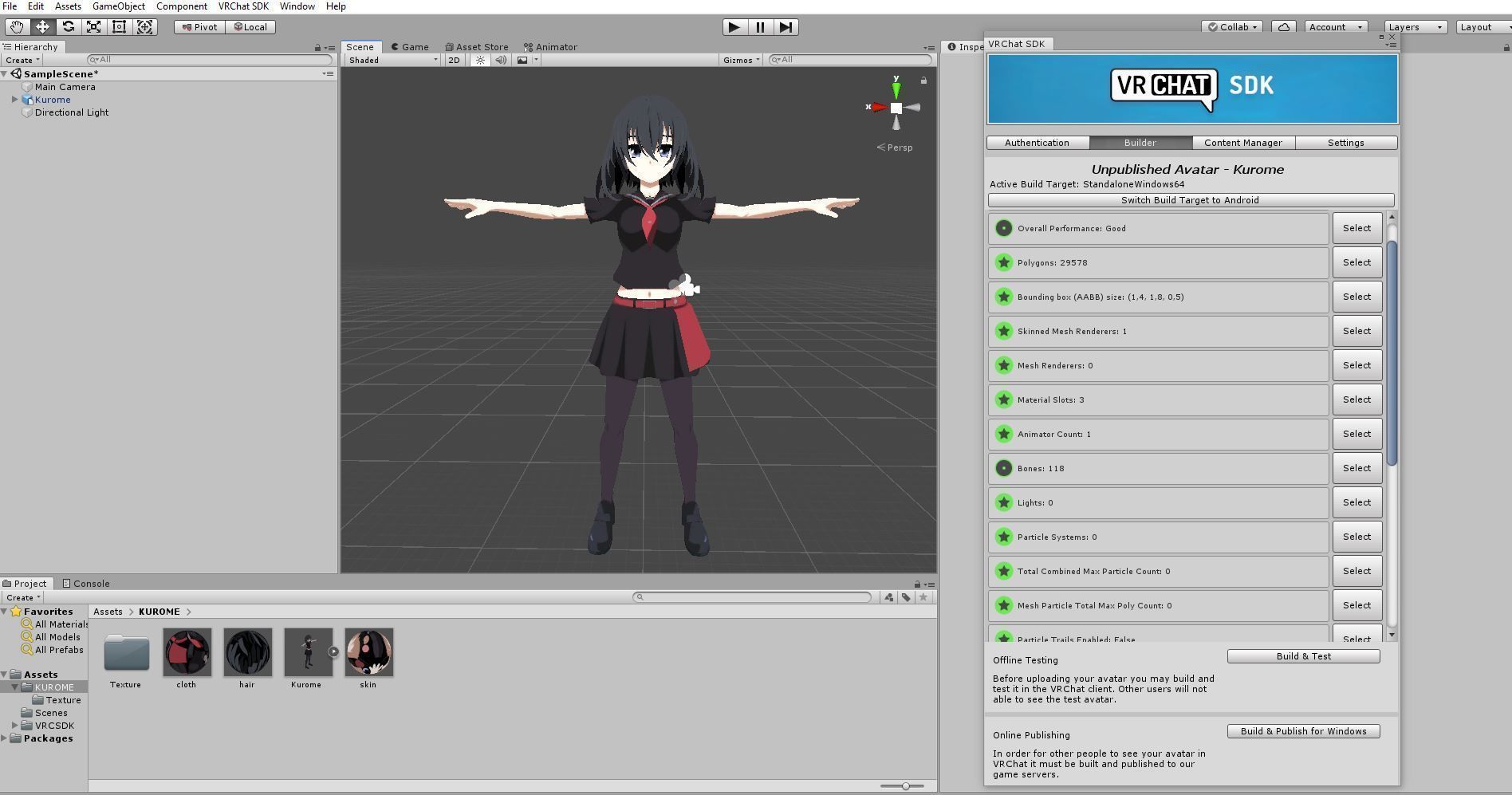 Kurome - Akame Ga Kill  Low-poly 3D model_13