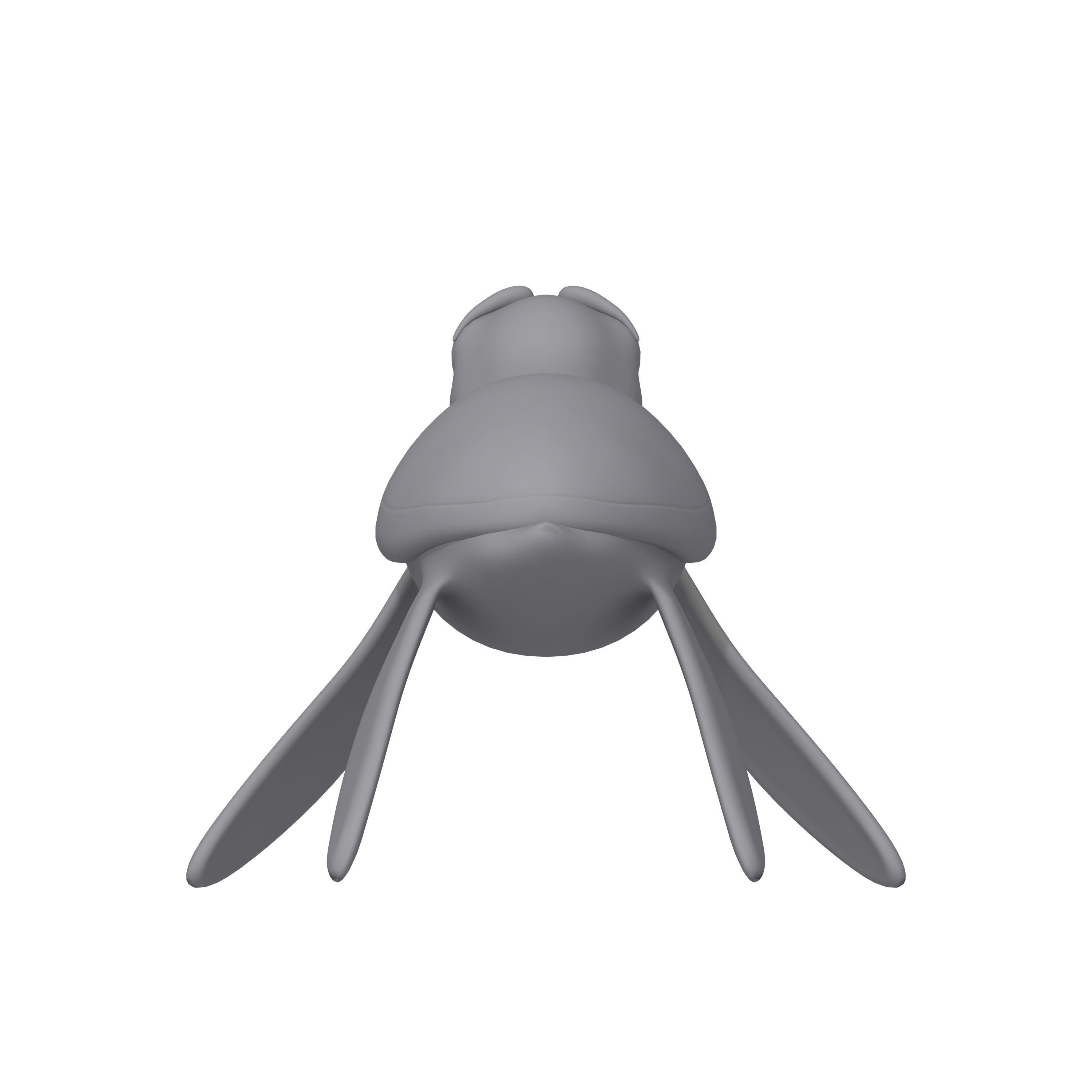 Turtle Cartoon 3D model_13