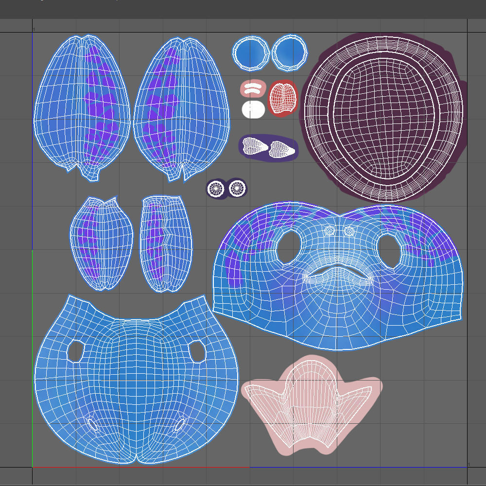 Turtle Cartoon 3D model_21