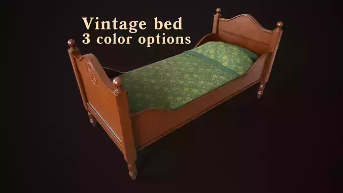 Classic vintage Single bed