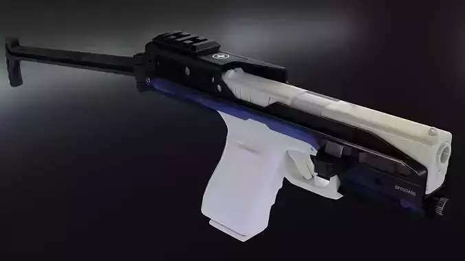 USW-G17 conversion kit Low-poly 3D model