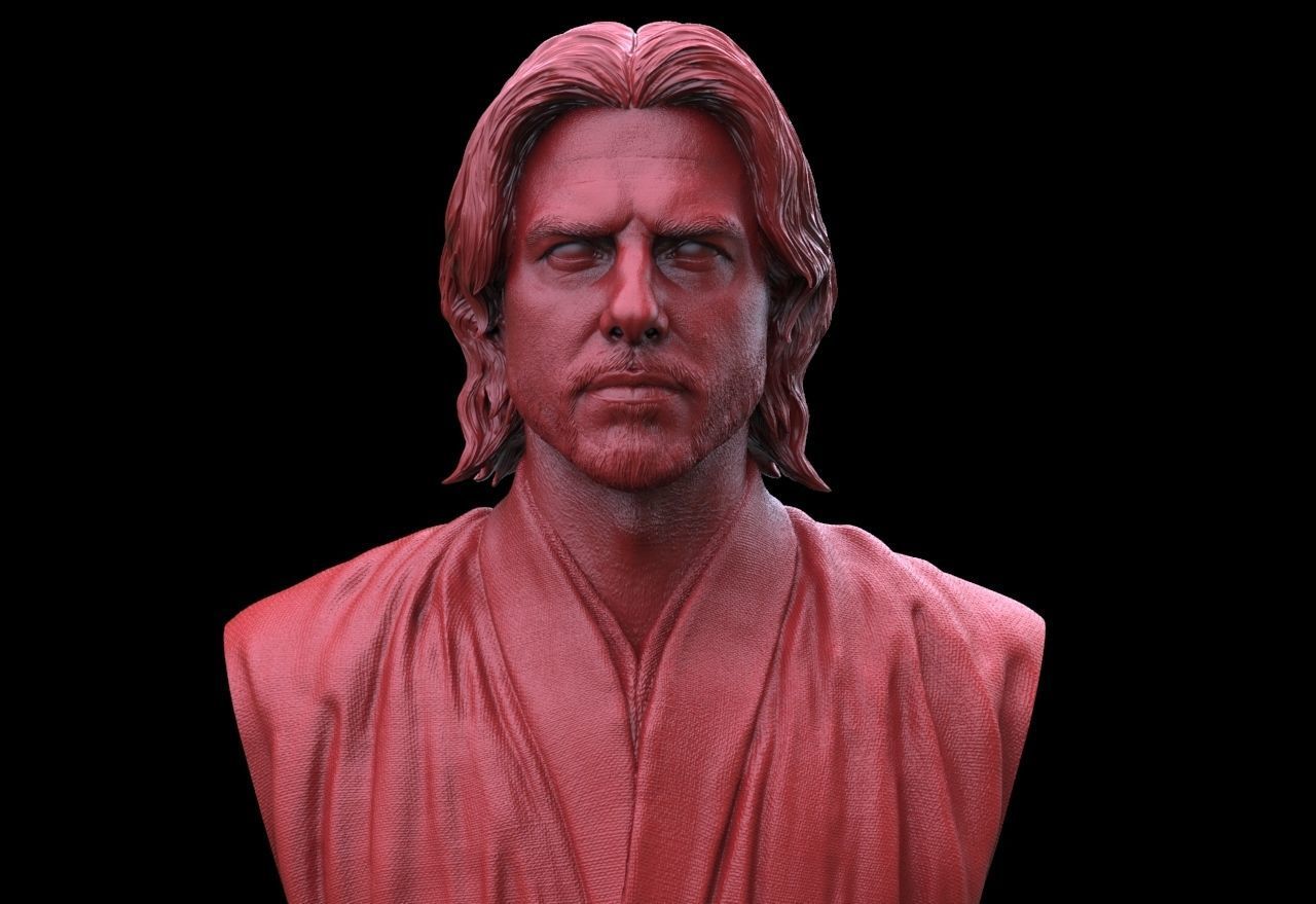 Nathan Algren-Tom Cruise Bust Last Samurai 3D print model_2