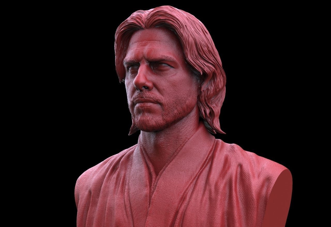 Nathan Algren-Tom Cruise Bust Last Samurai 3D print model_1