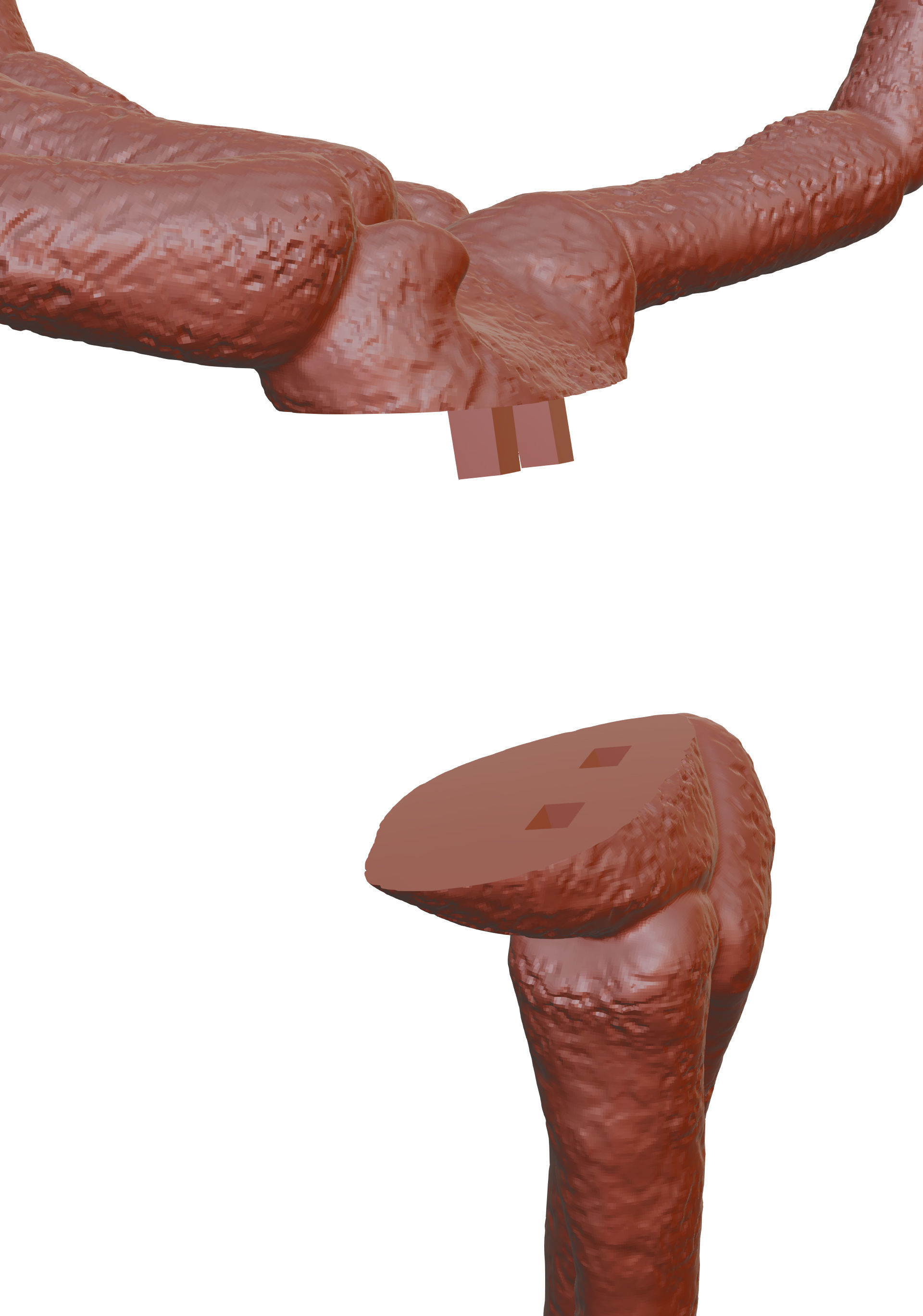 Halloween headphone stand 3D print model_5