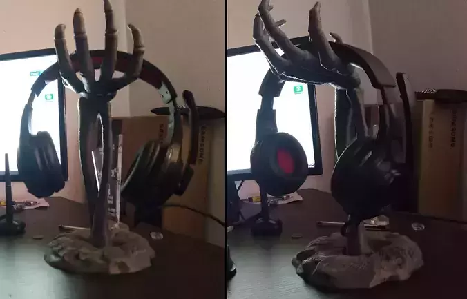 Halloween headphone stand 3D print model