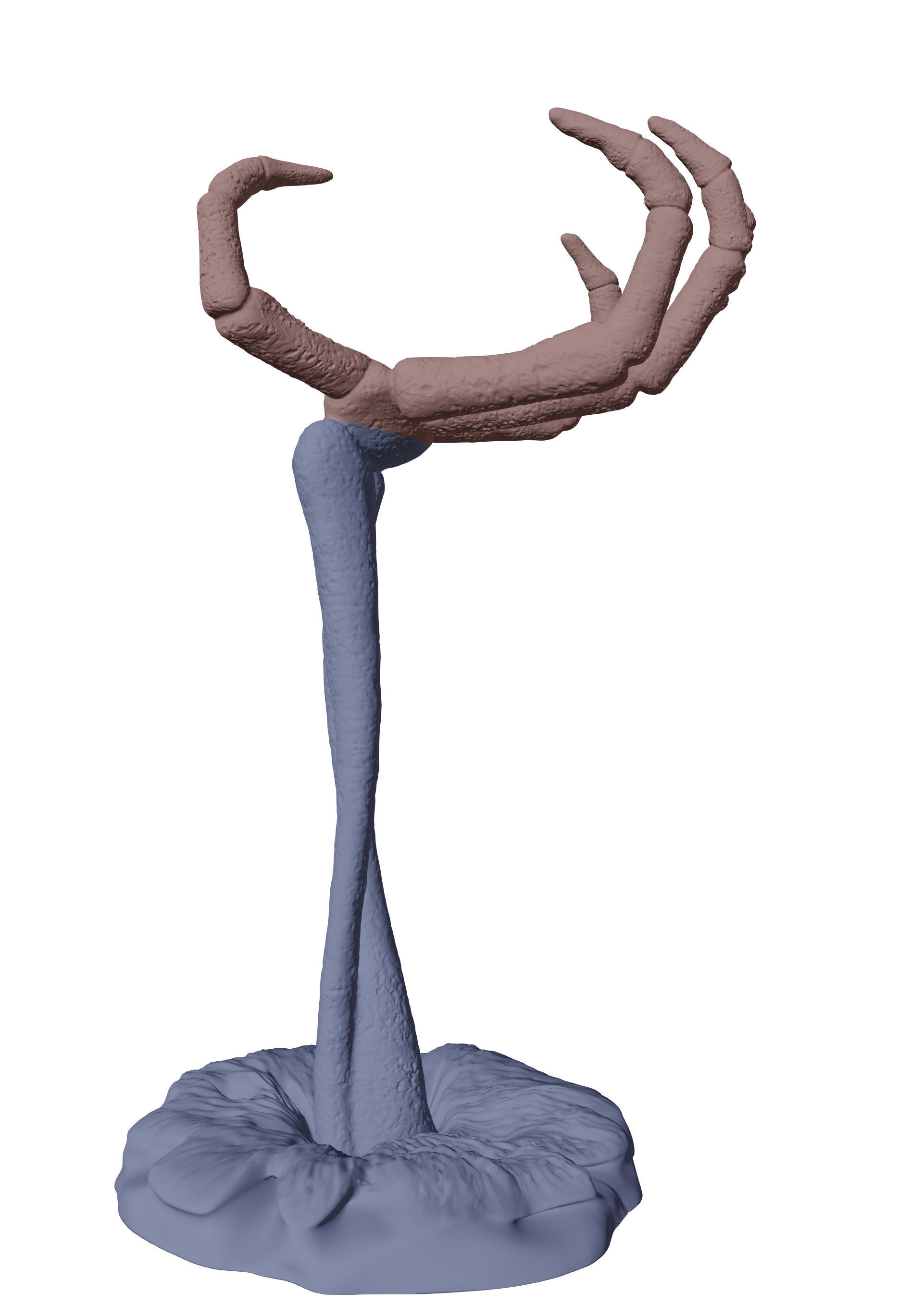 Halloween headphone stand 3D print model_6